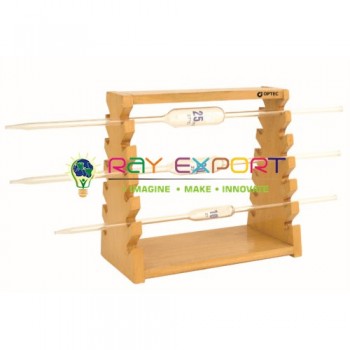 Pipette Stand, Horizontal, Wooden