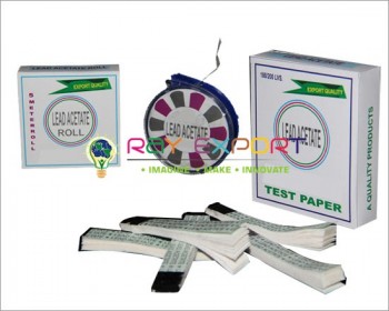 Lead Acetate Paper - Packs, Roll & Strips