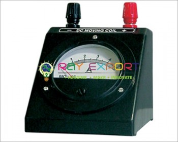 Moving Coil Meter, Round Dial, Top Terminal (Ammeters, Milli-Ammeters, Micro-Ammeters, Voltmeters and Galvanometer)