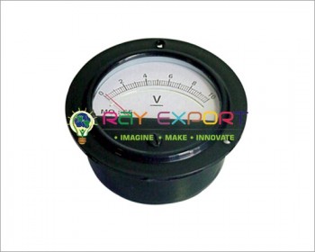 Moving Coil Meter, Round Dial, Front Terminal (Ammeters, Milli-Ammeters, Micro-Ammeters, Voltmeters and Galvanometer) 