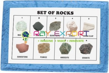 Rock Set, Collection of 9 Rocks