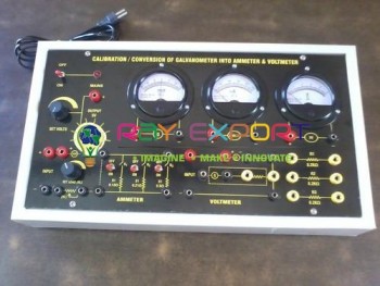 Conversion of Galvanometer into a Voltmeter & Ammeter