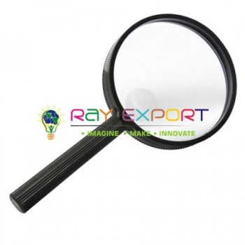 Hand Lens with Black Plastic Case