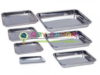 Surgical Trays, Stainless Steel 