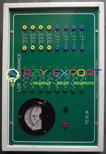 RLC Resonance Trainer for Physics Electric Labs