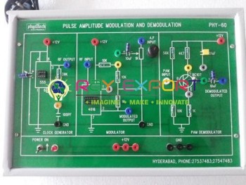 Pulse Width Modulation And Demodulation Trainer For Vocational Training And Didactic Labs