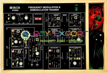 Frequency Modulation / Demodulation Trainer For Vocational Training And Didactic Labs