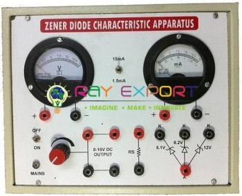 Diode & Zener Diode Characteristics For Vocational Training And Didactic Labs