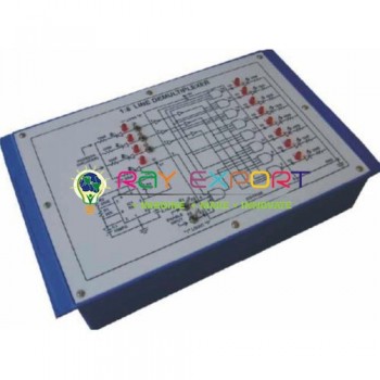 1 : 8 Line Demultiplexer (Digital) For Vocational Training And Didactic Labs