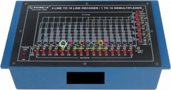 4 Line To 16 Line Decoder 1 To 16 Demultiplexer For Vocational Training And Didactic Labs