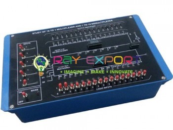 2 Channel Analog Multiplexer Trainer For Vocational Training And Didactic Labs