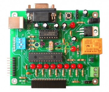 PIC USB Microcontroller Development Board For Vocational Training And Didactic Labs